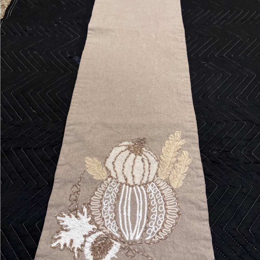 Fall/ Thanksgiving Table Runner - Picture 2 of 2